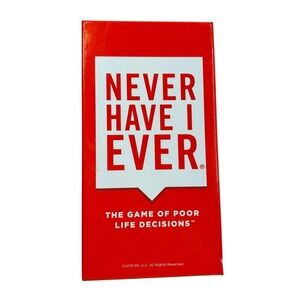 Never Have I Ever Card Game Poor Life Decisions Expansion Pack 1 Adult Party